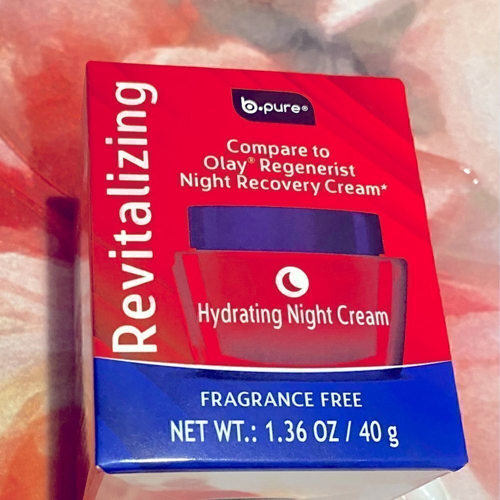 🛍️-pure hydration night cream Fragrance free & b-pure Hydrating moisturizer💥